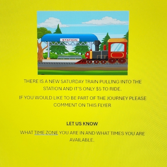 Other - Saturday Train Show -COMING SOON